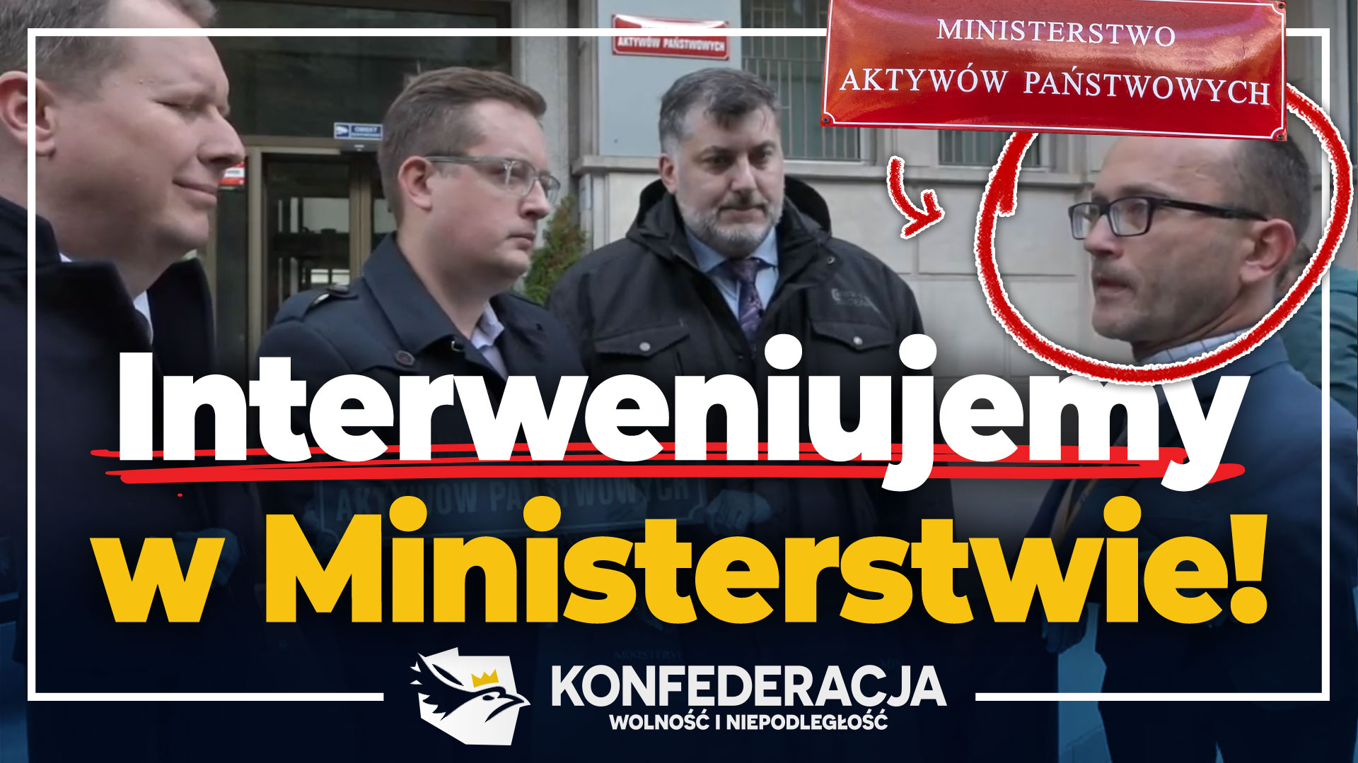 Interwencja Konfederacji w Ministerstwie Aktywów Państwowych Zbliża