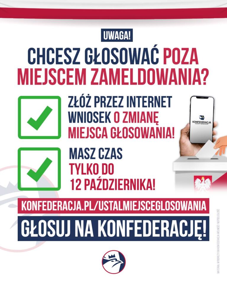 Jak Głosować Poza Miejscem Zameldowania 2020