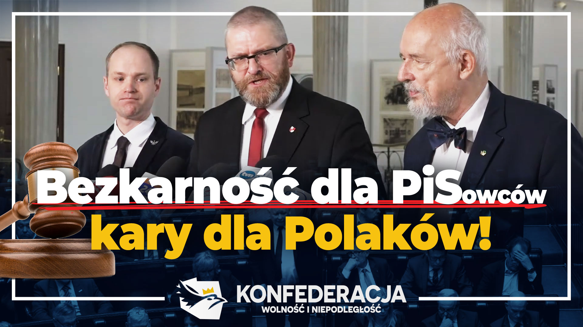 PiS wants to defend  local authorities who provided voter data to the Polish Post in 2020. Confederacy: It's Insolence Plus.