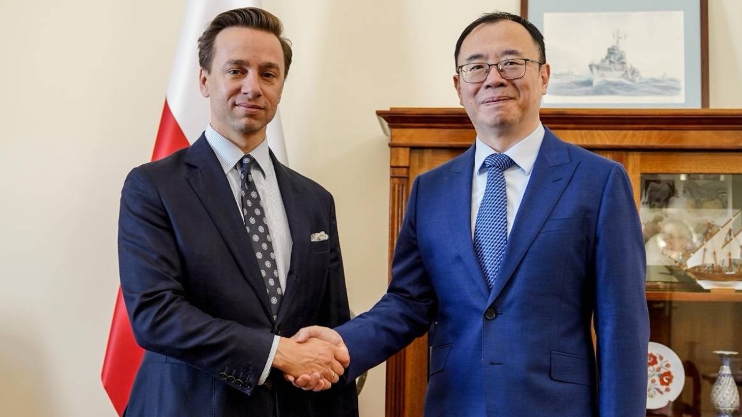 W Sejmie gościł na moje zaproszenie ambasador Chin Lu Shan