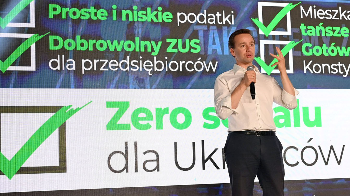 Zero socjalu dla Ukraińców! Tylko my to mówimy