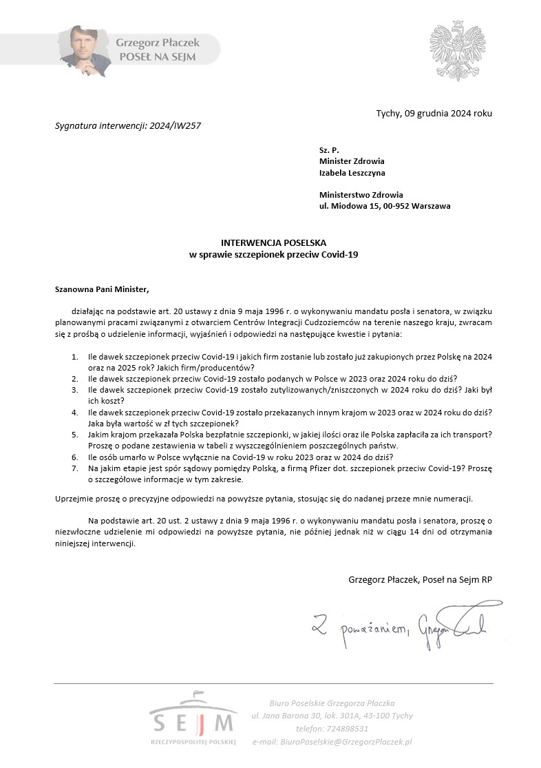 Poland pays BILLIONS for vaccines that are… disposed of!