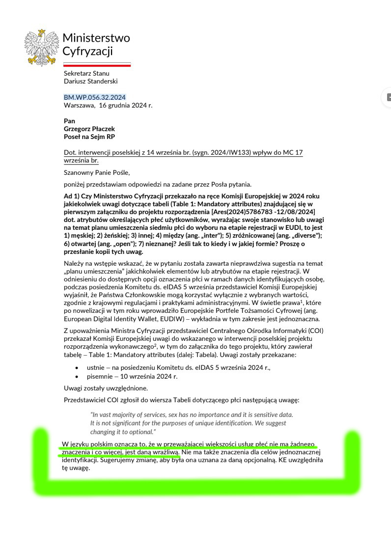 Seven genders in the European Union. individual   has gone crazy here!