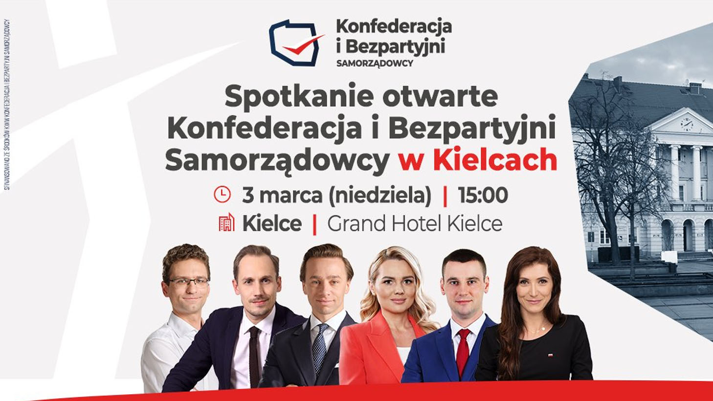 Konfederacja i Bezpartyjni Samorządowcy w niedzielę w Kielcach!