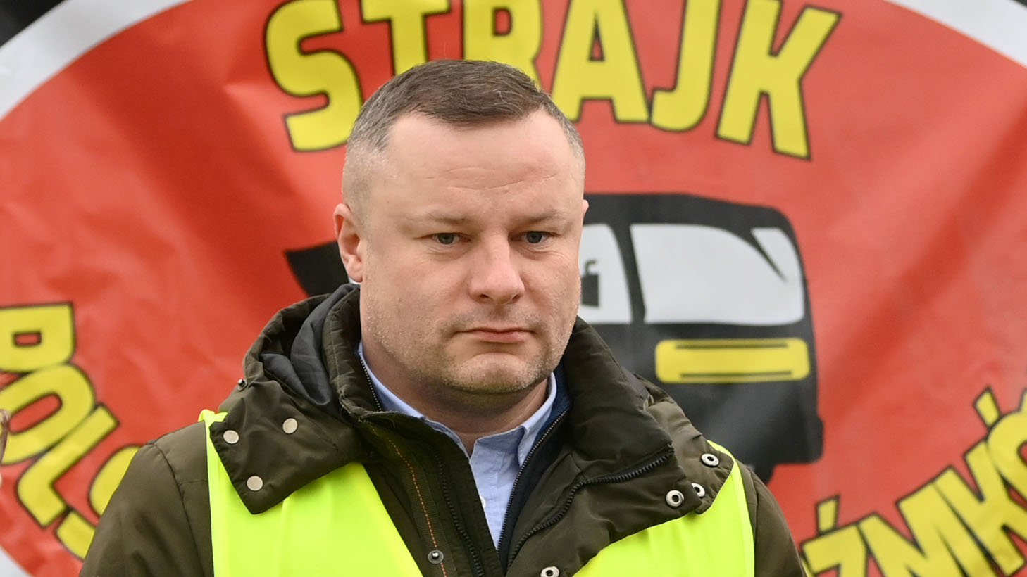 Protest przewoźników. „Po lawinie obelg jakie dostaję od miesiąca nic na mnie nie robi wrażenia”