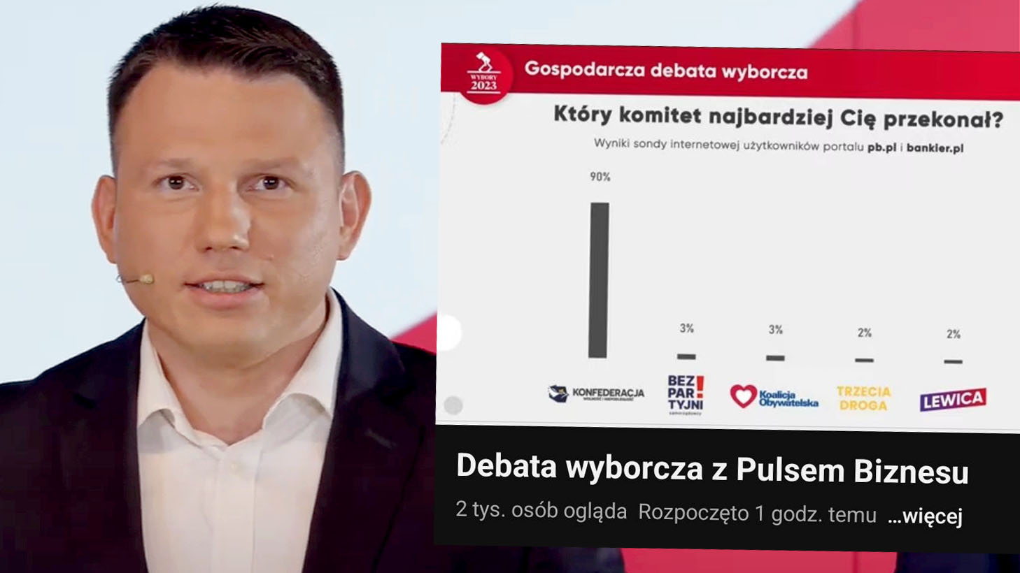 Mentzen pozamiatał w debacie gospodarczej Pulsu Biznesu