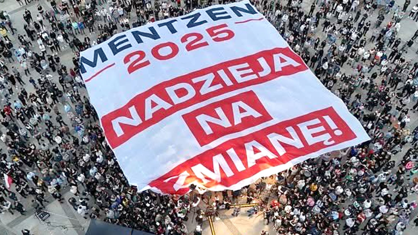 This has never happened before! Sector group at Sławomir Mentzen&#39;s rally