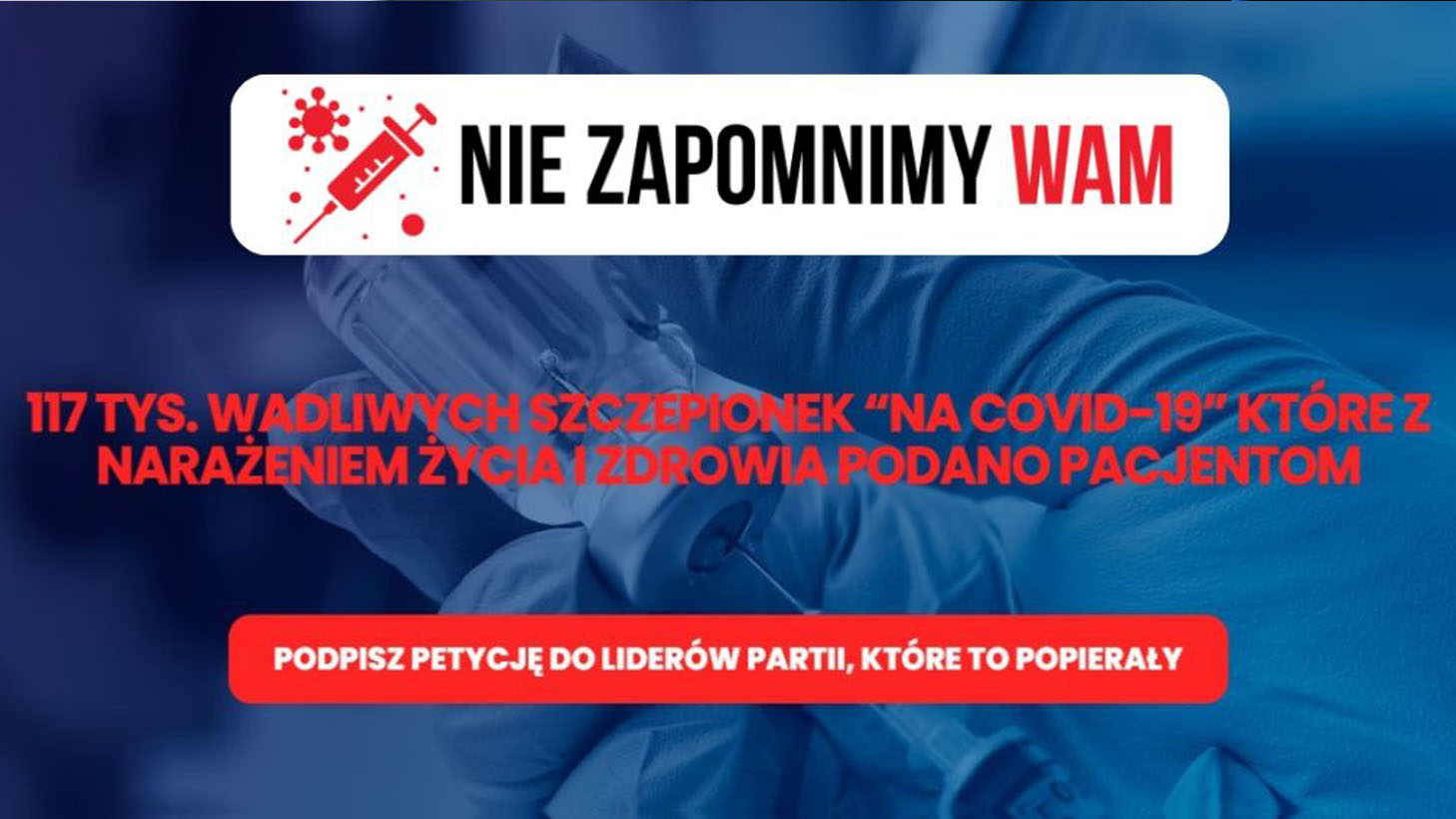 NIE ZAPOMNIMY WAM! – podpisz petycję