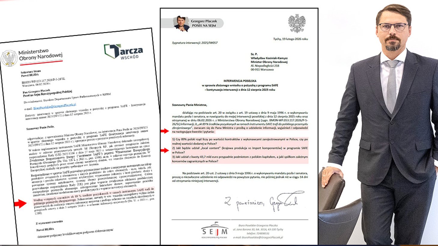 Od pół roku próbuję ustalić ile z pożyczki SAFE zostanie w Polsce