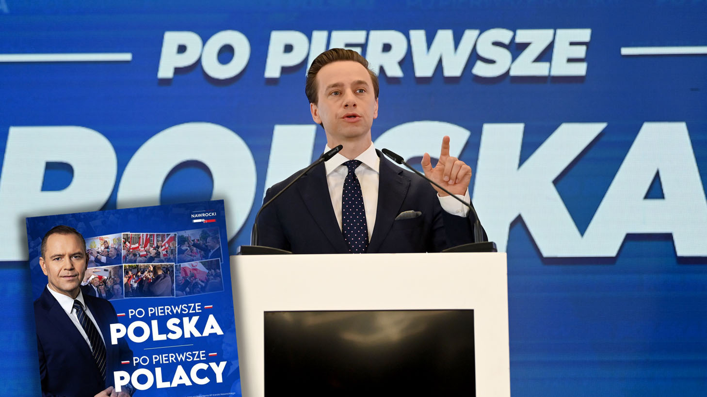 The slogan is cool, but Nawrocki stole it from the National Movement.