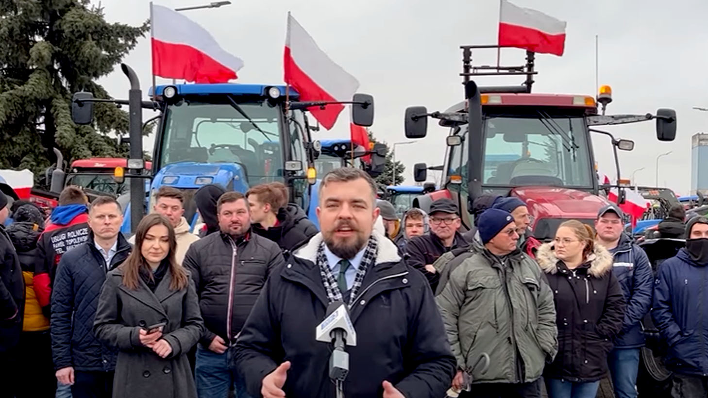 „Konfederacja będzie wspierała protest rolników do samego końca”