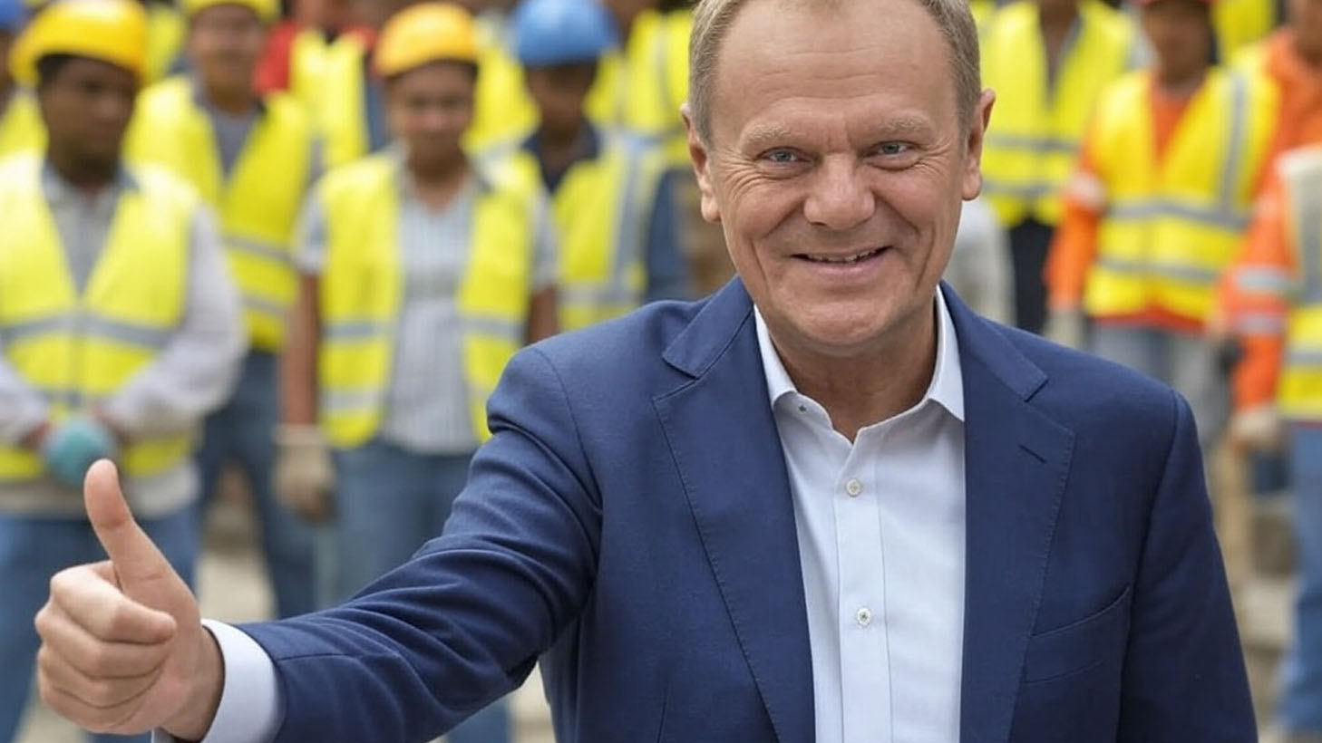 Donald Tusk is flooding Poland with immigrants. 322 1000  in a year!
